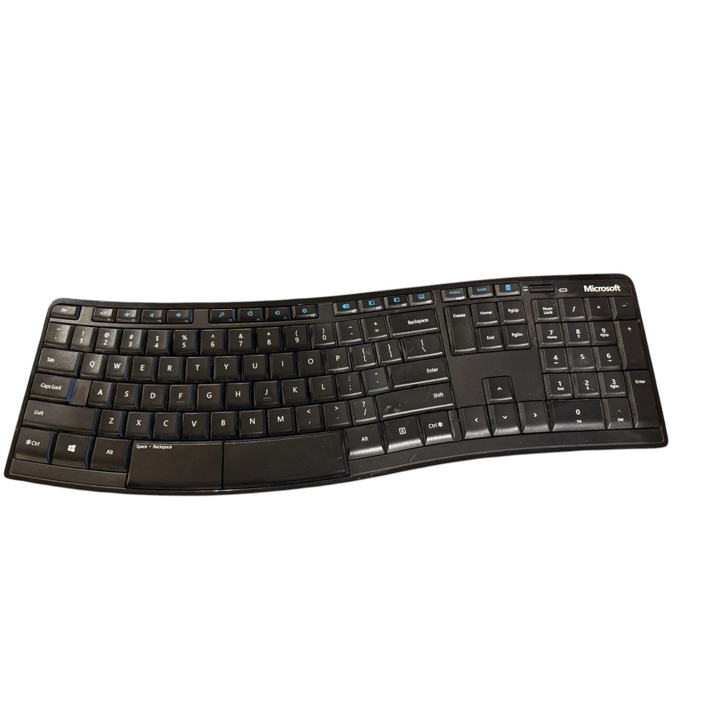 Microsoft Sculpt Comfort Ergonomic Wireless Keyboard KGR1173 Without Receiver